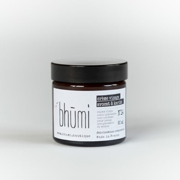 Crème visage avocat karité