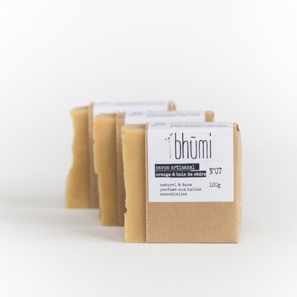 Savon orange et bois de cèdre – Image 2