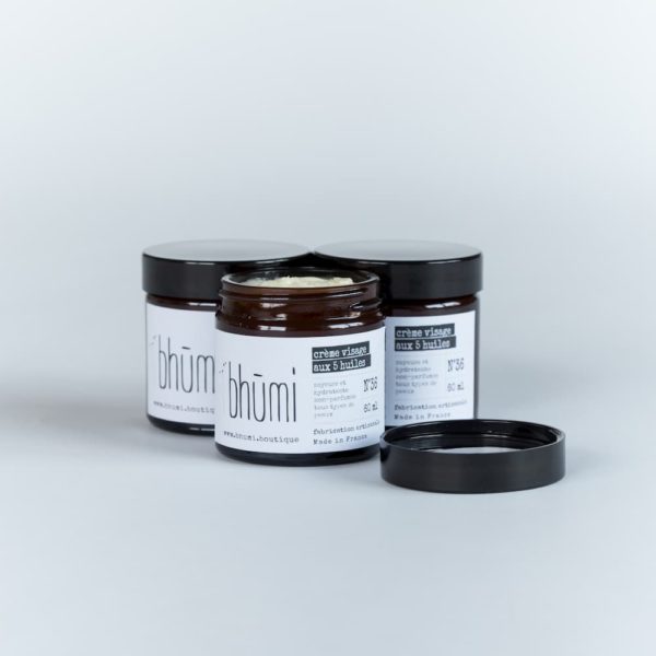 Crème visage aux 5 huiles