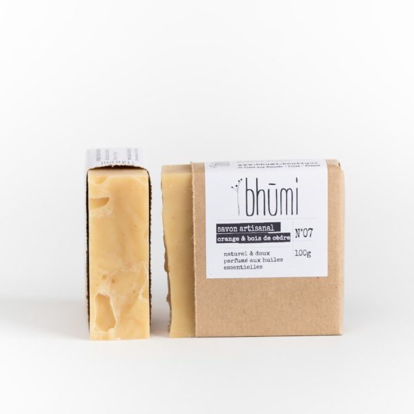 Savon orange et bois de cèdre – Image 3